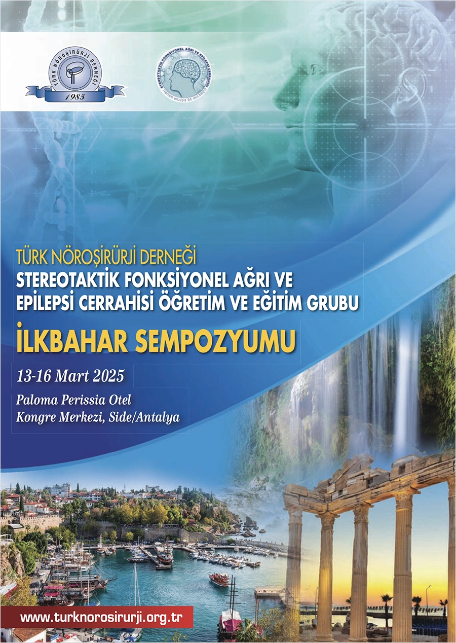 Türk Nöroşirürji Derneği SFAECG İlkbahar Sempozyumu 13-16 Mart 2025